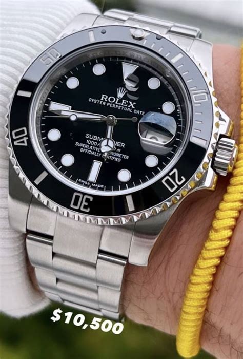 rolex amount